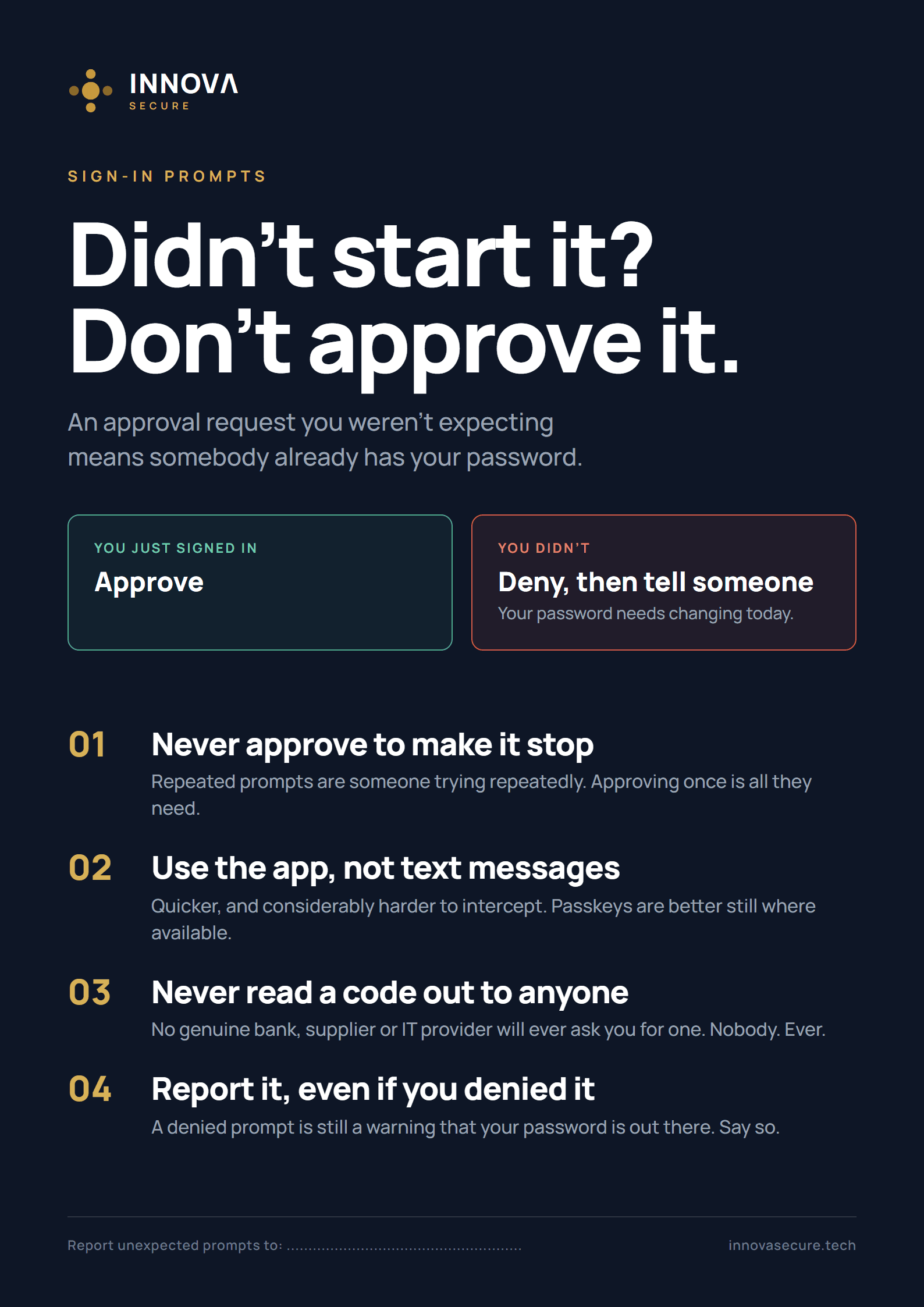 Didn't Start It? Don't Approve It — full poster